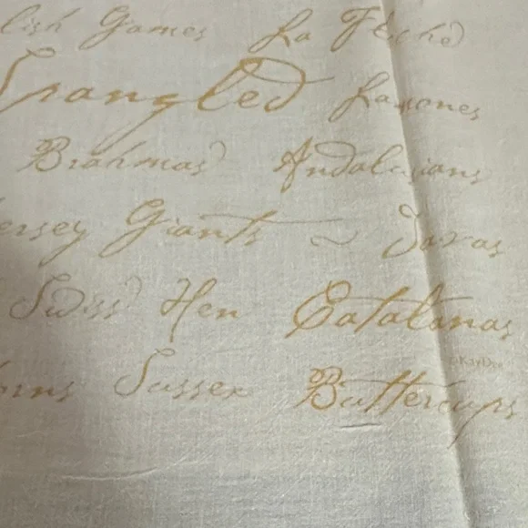 4 Rooster Flour Sack VTG Towels- Multicolor - Picture 7 of 10